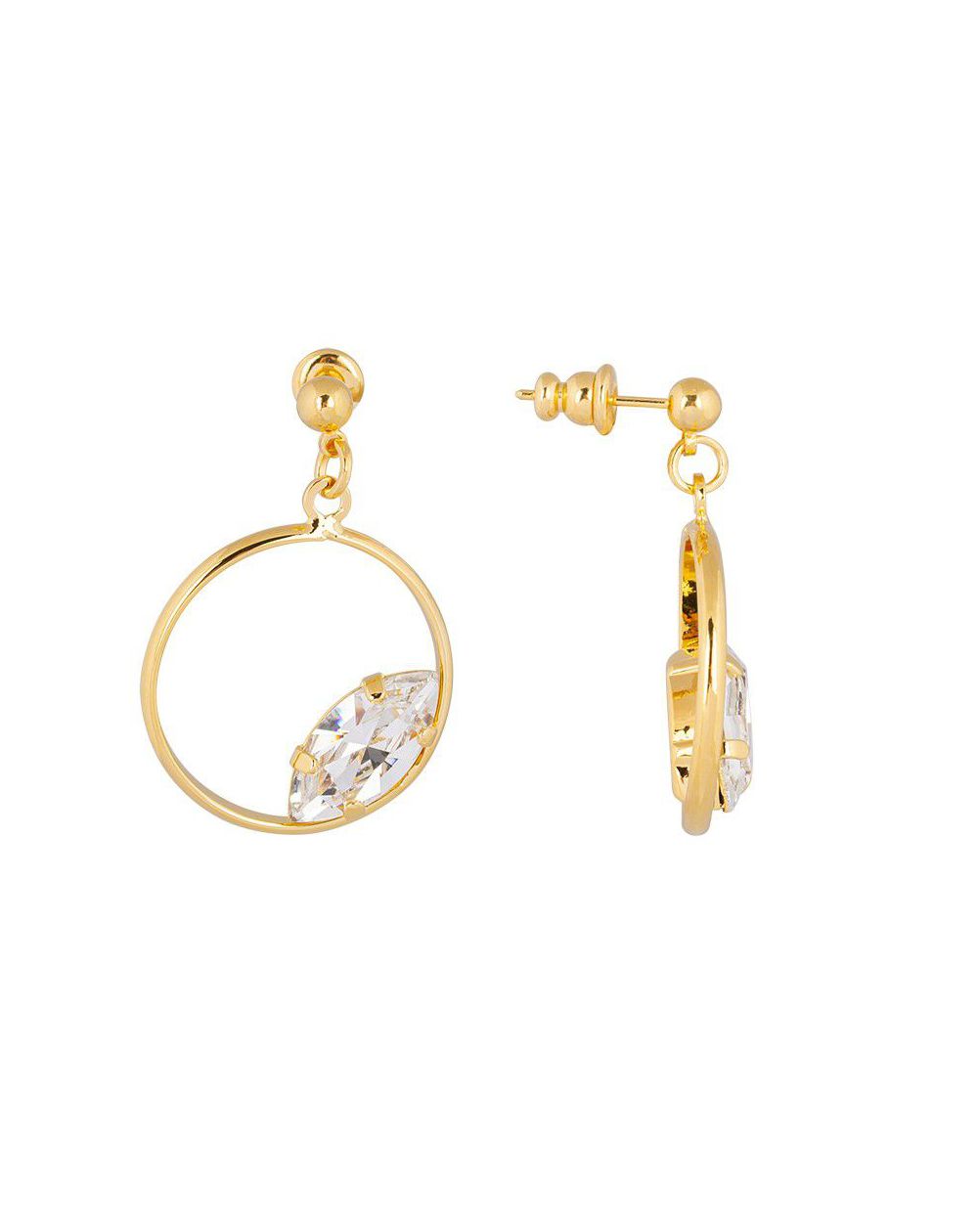 Boucles d'oreilles Andrea Marazzini - Cristal Swarovski Navette Crystal