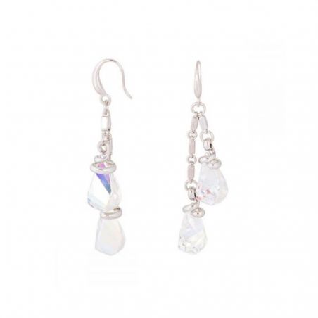 Boucles d'oreilles Andrea Marazzini - Cristal Swarovski Helix AB Boucles doubles