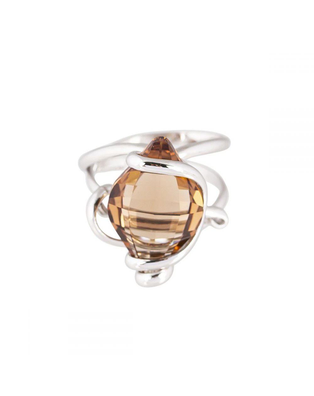 Andrea Marazzini - Bague cristal Swarovski Lemon Silk