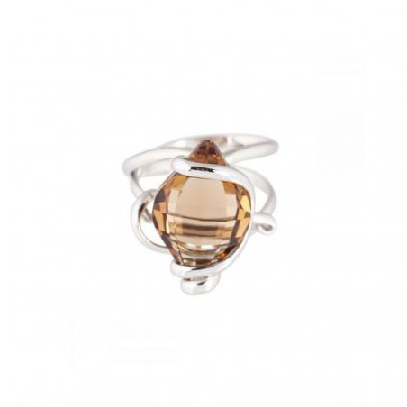 Andrea Marazzini - Bague cristal Swarovski Lemon Silk