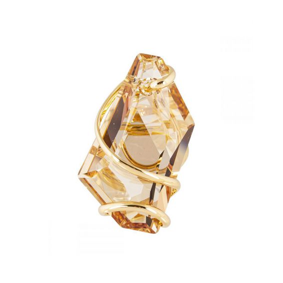 Andrea Marazzini - Bague cristal Swarovski Big de Art Golden Shadow