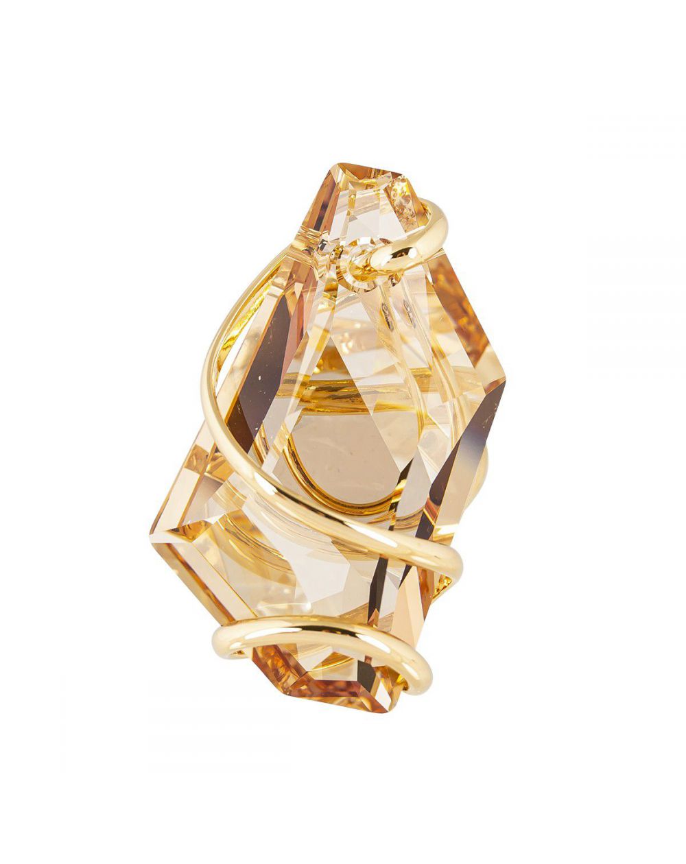 Andrea Marazzini - Bague cristal Swarovski Big de Art Golden Shadow