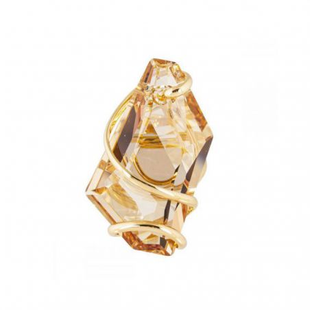 Andrea Marazzini - Bague cristal Swarovski Big de Art Golden Shadow