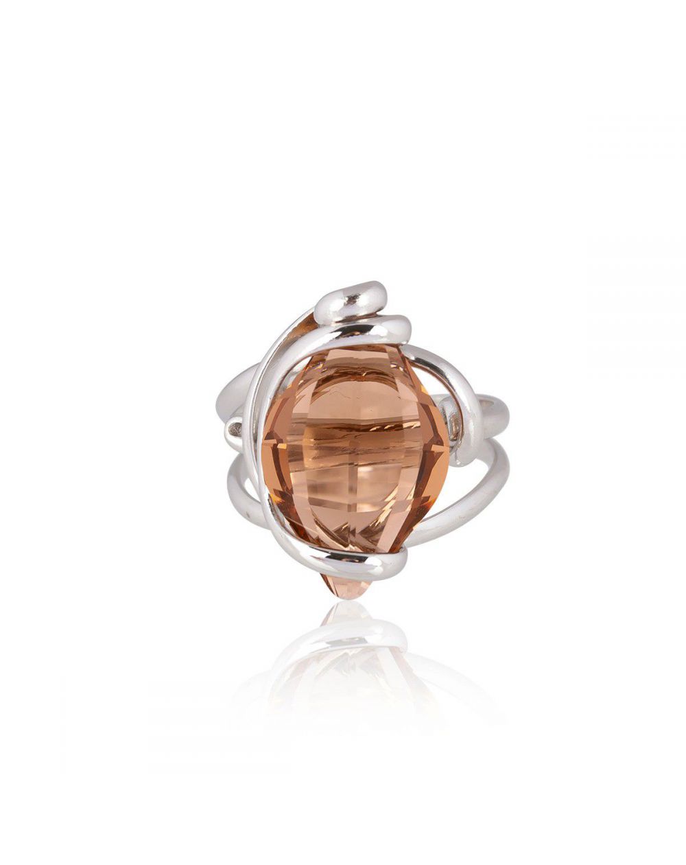 Andrea Marazzini - Bague cristal Swarovski Lemon Silk