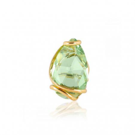 Andrea Marazzini - Bague cristal Swarovski Big Drop Peridot