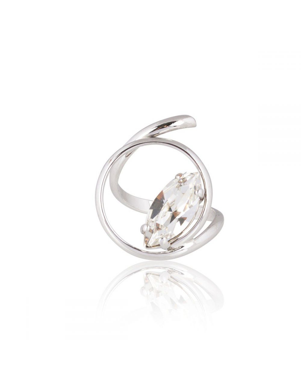 Andrea Marazzini - Bague cristal Swarovski Navette Crystal Medina