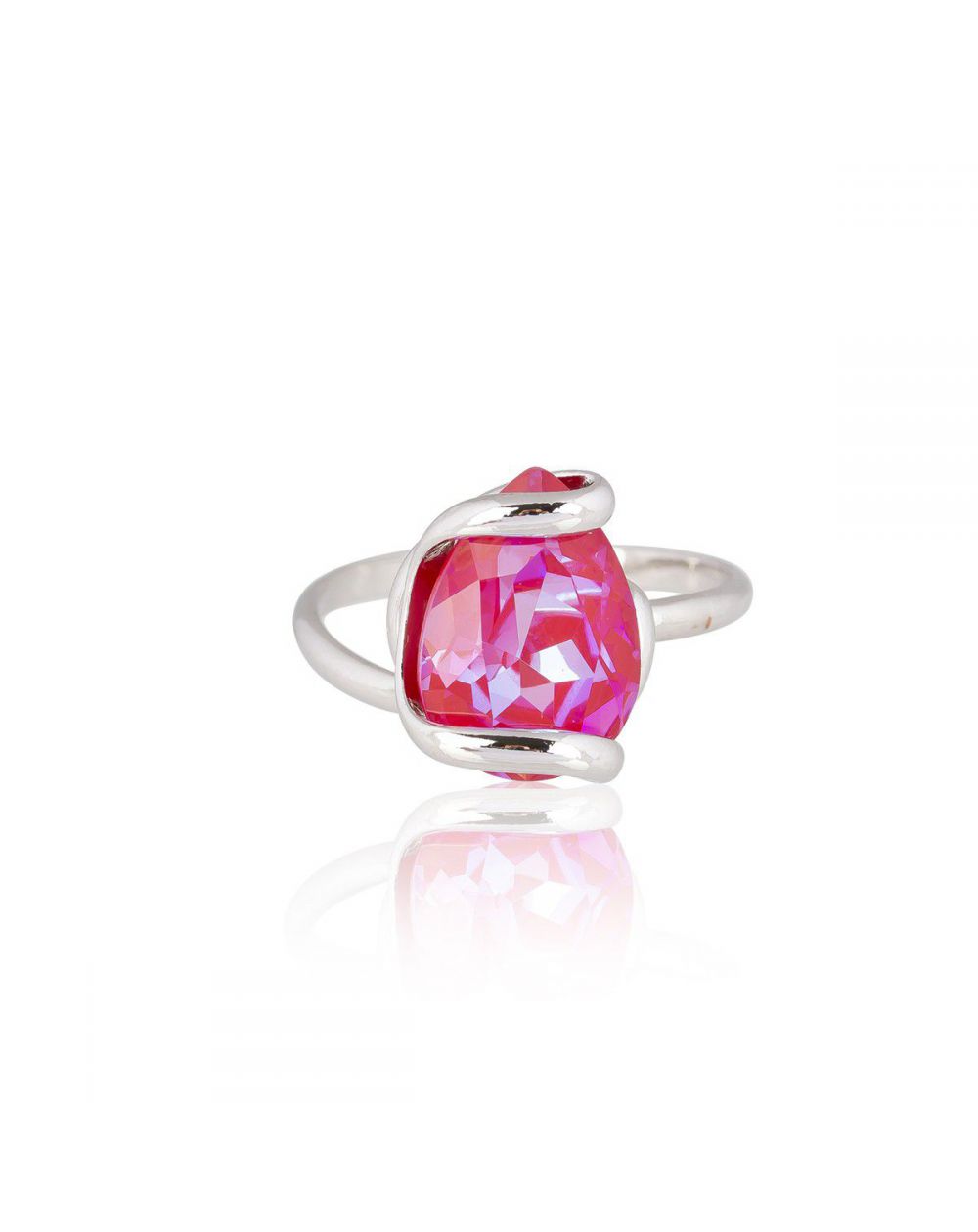 Andrea Marazzini - Bague cristal Swarovski Navette New Drop Red Delite