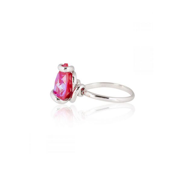 Andrea Marazzini - Bague cristal Swarovski Navette New Drop Red Delite