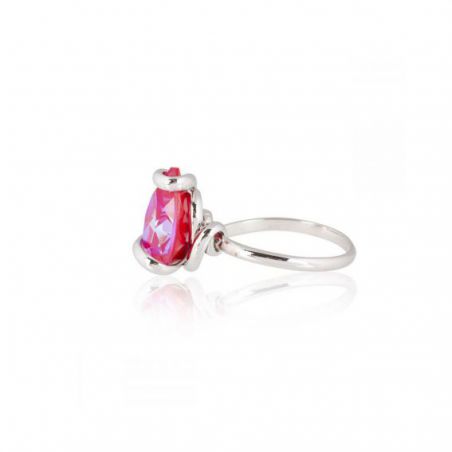 Andrea Marazzini - Bague cristal Swarovski Navette New Drop Red Delite