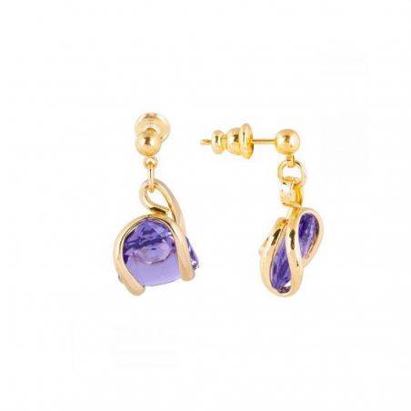 Boucles d'oreilles Andrea Marazzini - Cristal Swarovski Felina Tanzanite