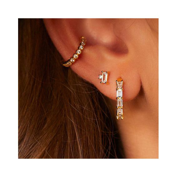 Boucle d'oreille MYA BAY Baguette Celeste - BO-192 - Mya Bay