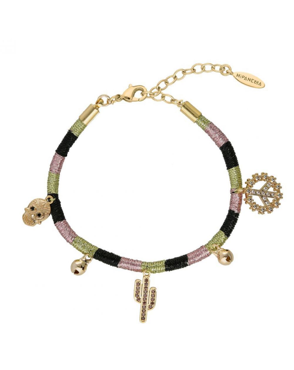 Bracelet Hipanema Playground Noir - Bijoux de la marque Hipanema
