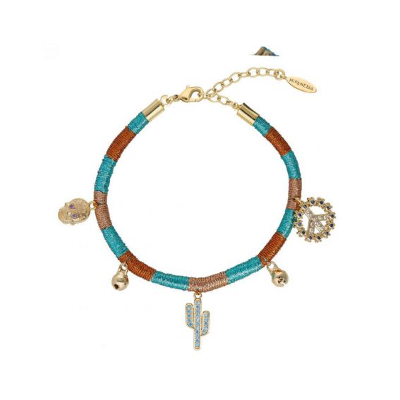 Bracelet Hipanema Playground Turquoise - Bijoux de la marque Hipanema