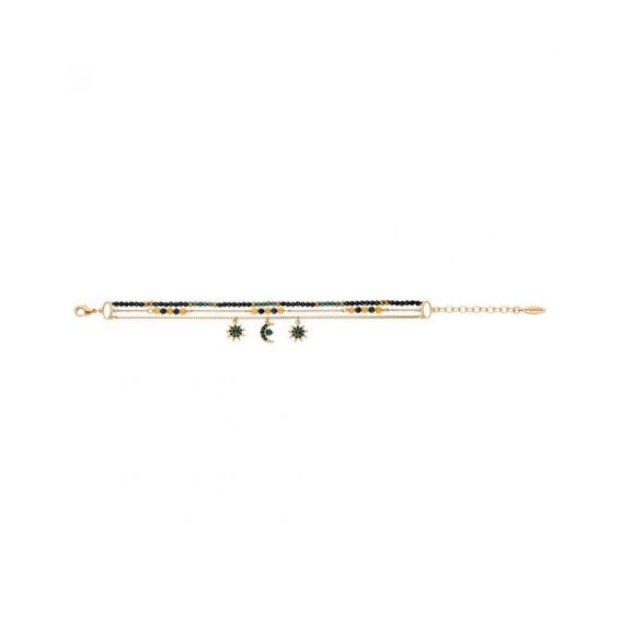 Bracelet Hipanema Electra Noir - Bijoux de la marque Hipanema