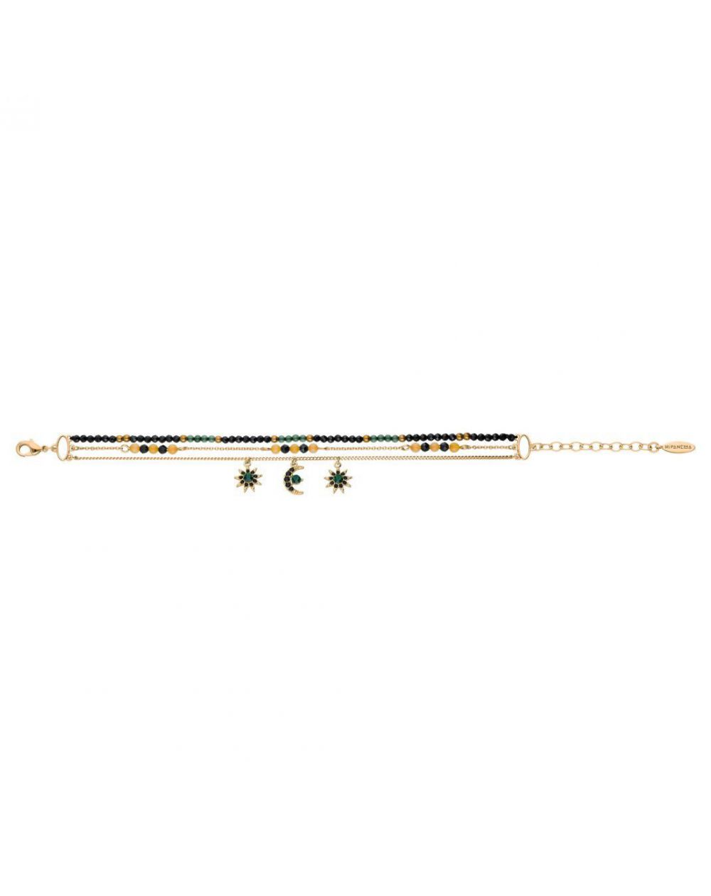 Bracelet Hipanema Electra Noir - Bijoux de la marque Hipanema
