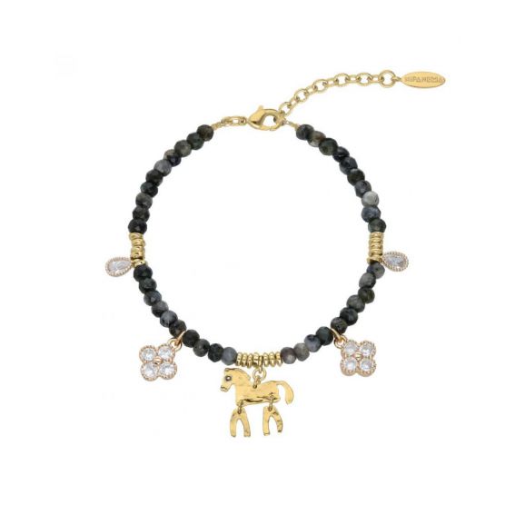Bracelet Hipanema Yeehah Noir - Bijoux de la marque Hipanema