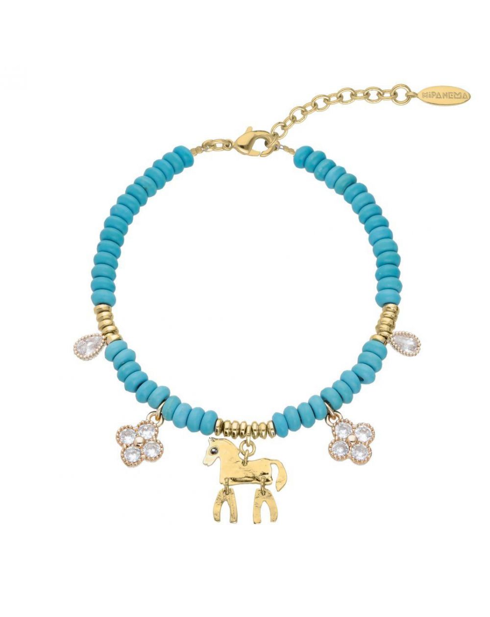 Bracelet Hipanema Yeehah Turquoise - Bijoux de la marque Hipanema