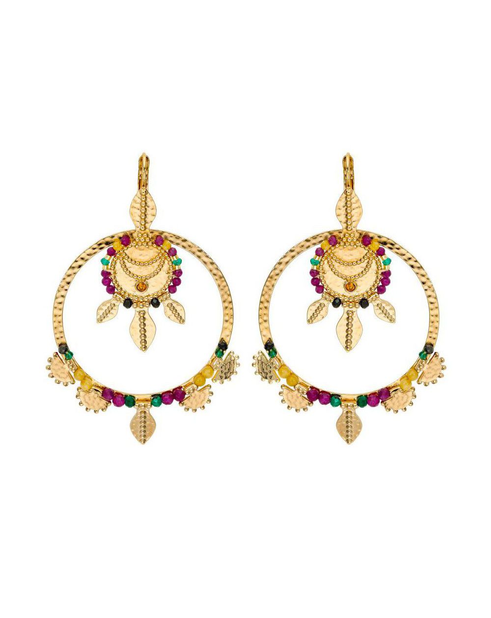 Boucles d'oreilles Hipanema Sinbad Rose - Marque Hipanema