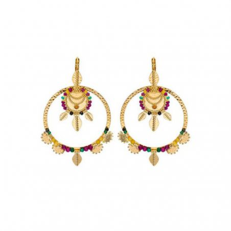Boucles d'oreilles Hipanema Sinbad Rose - Marque Hipanema