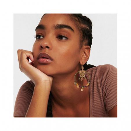 Boucles d'oreilles Hipanema Sinbad Rose - Marque Hipanema