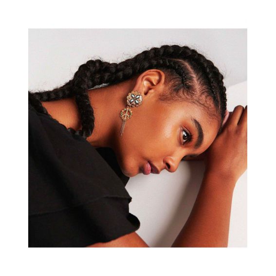 Boucles d'oreilles Hipanema Elko doré - Marque Hipanema