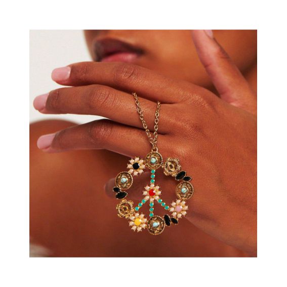 Collier Hipanema Toluca Doré - Bijoux de marque Hipanema