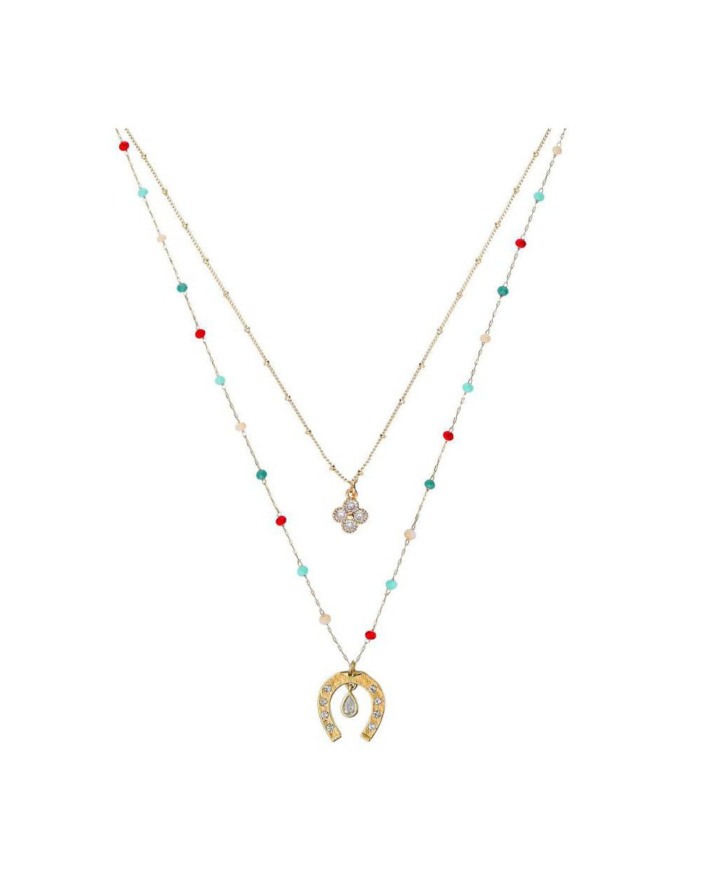Collier Hipanema Cavaliero Doré - Bijoux de marque Hipanema