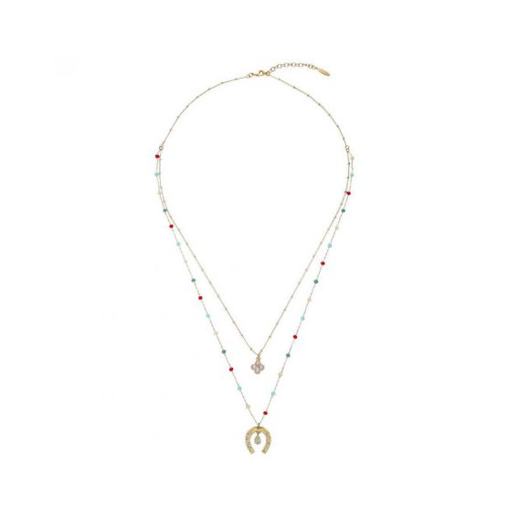 Collier Hipanema Cavaliero Doré - Bijoux de marque Hipanema