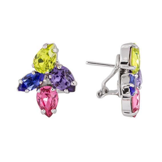 Boucles d'oreilles Cristal...