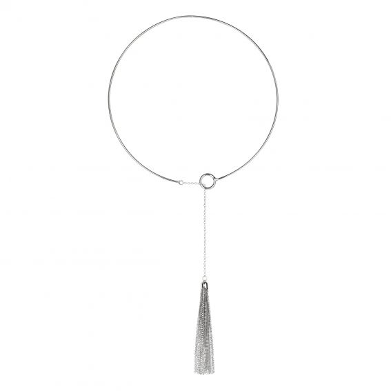 Bijou en argent - Bell necklace multi-channels 925