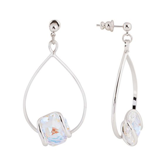 Boucles d'oreilles Cristal...