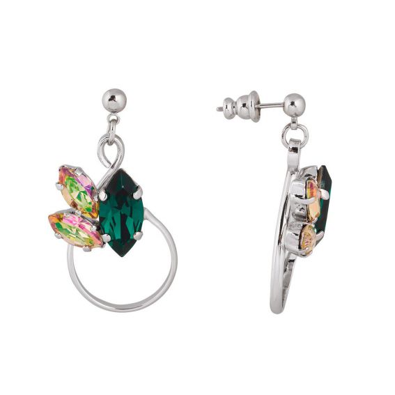 Boucles d'oreilles Cristal...