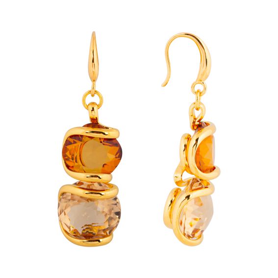 Boucles d'oreilles Cristal...