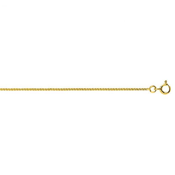 Fancy chain 1mm gold 9 carats