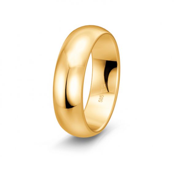 6 mm 18-karaats geel 6 mm...