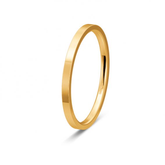 1,5 mm 18 karaat gele lint...