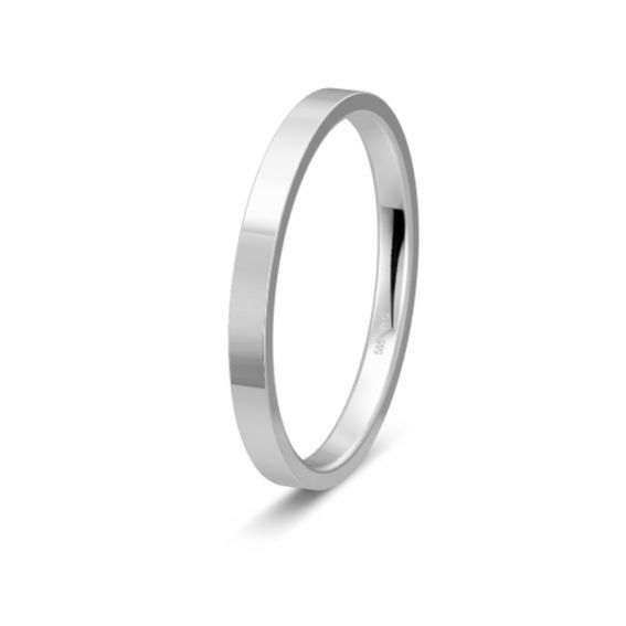 2 mm wit goud lint...