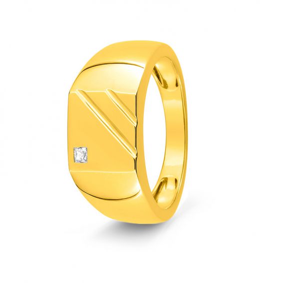 Signer with 9 carat yellow...