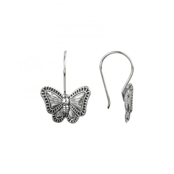 Crochets papillon en argent 925 - Boucles d'oreilles argent 925