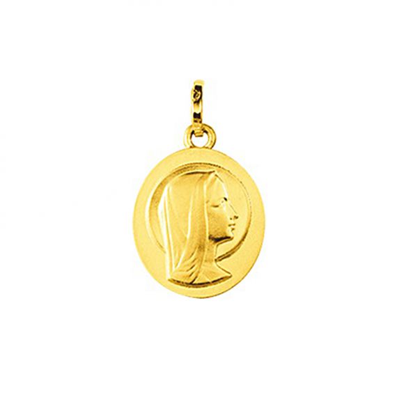 9 carat yellow virgin medal