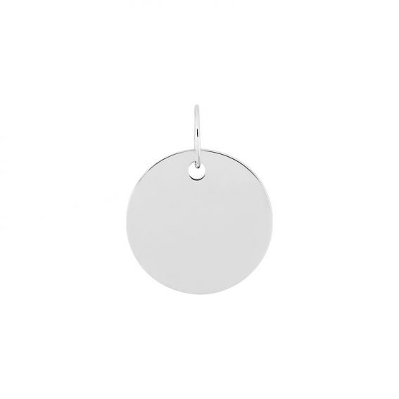 Médaille ronde or blanc 9...