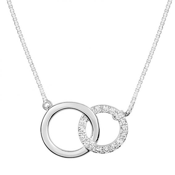 Double circle necklace...