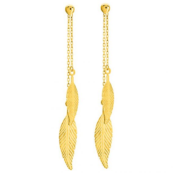 Bijoux or et personnalisé 9 karaat -gley oplaat nadeel