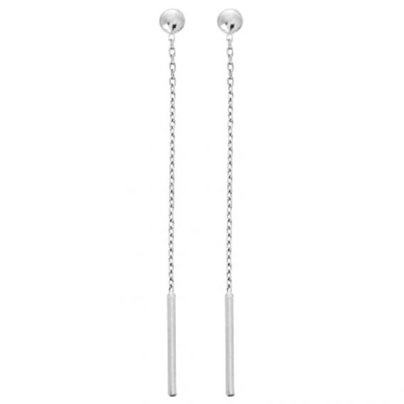 9 carat white hanging bar...