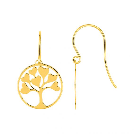Boucles d'oreilles arbre de...