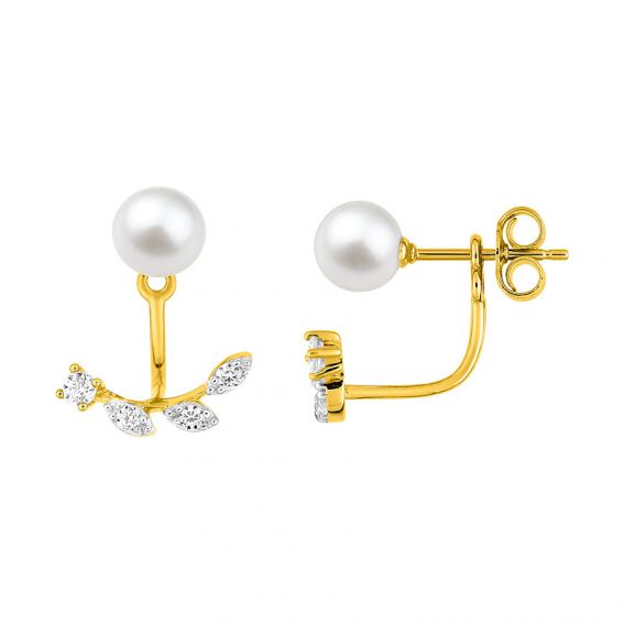 9carat yellow pearls and...