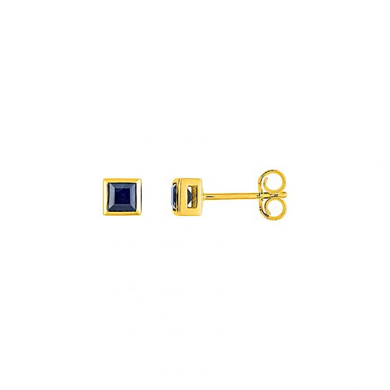 Bijou or et personnalisé 9 carat yellow Sapphire Sapphire drills