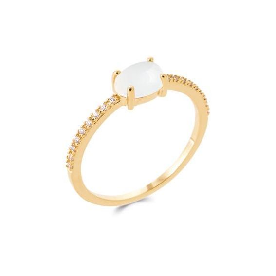 Bague pl-or 750 5mic oz pv