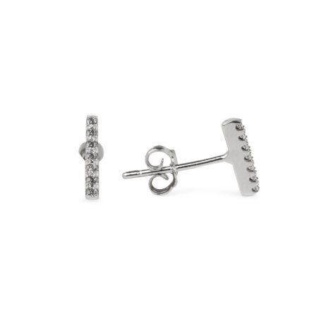 Perceuses ligne de pierres - Bijoux en argent 925