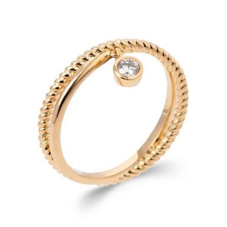 Bague pl-or 750 5mic oz